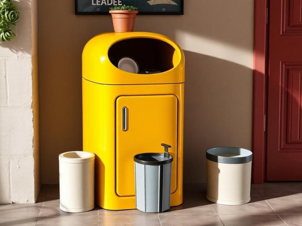 Optez pour une poubelle Ovetto d’occasion : style et efficacité pour votre tri sélectif