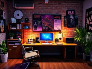 Créer un bureau geek : astuces et inspirations pour une déco à succès