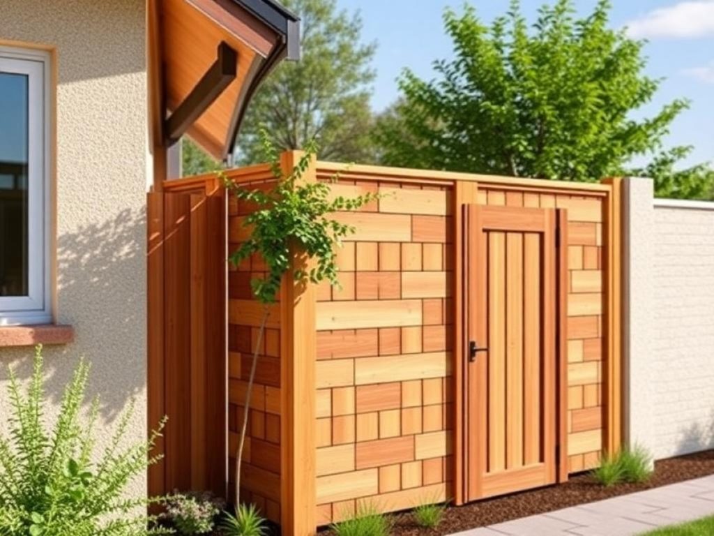 Clôture bois design : alliez esthétique et fonctionnalité pour votre espace extérieur