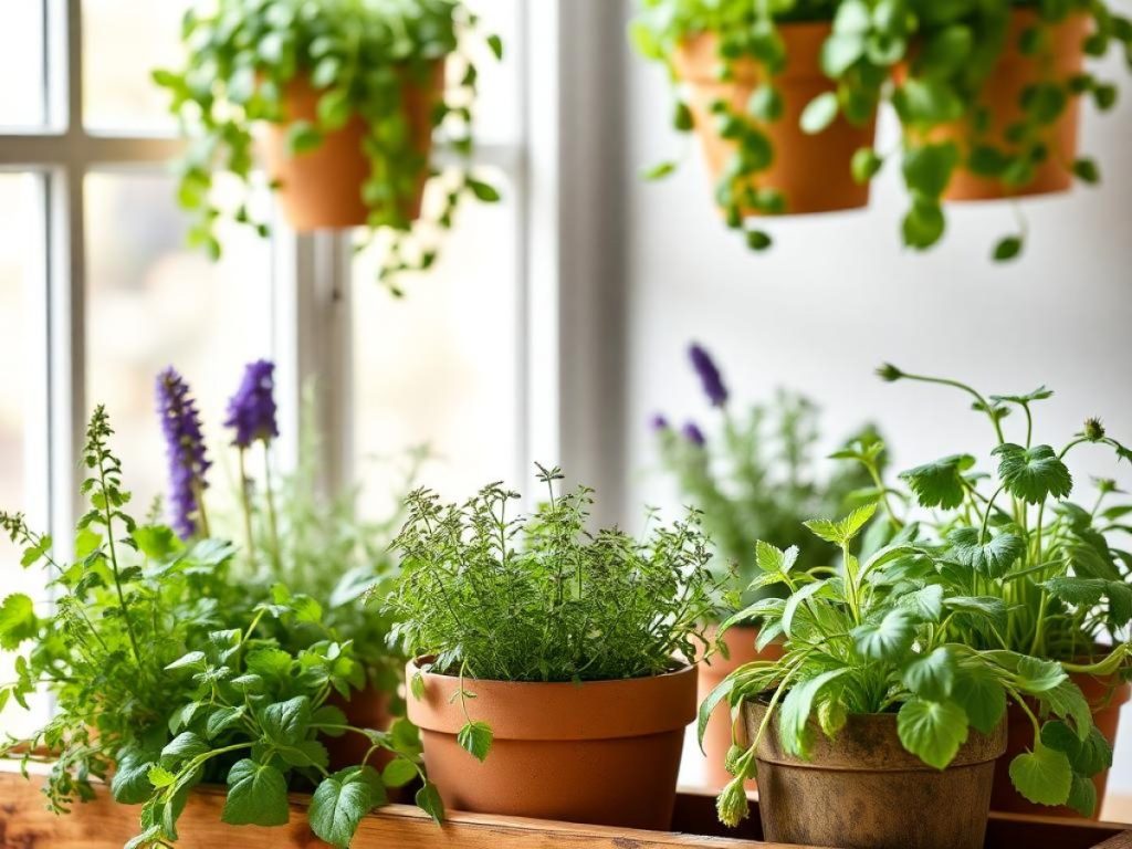 Créer votre jardin aromatique intérieur