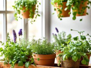 Créer votre jardin aromatique intérieur