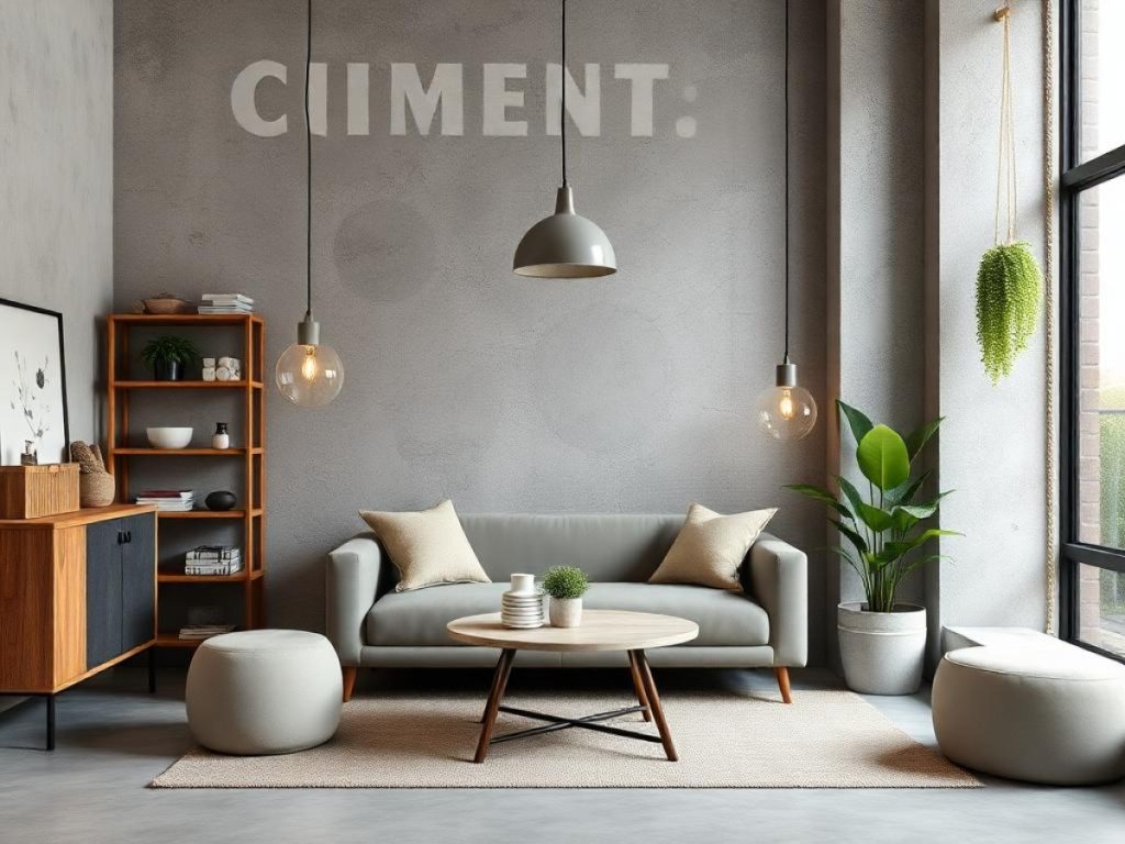 Donnez vie à votre intérieur avec la déco ciment à faire soi-même