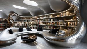 Laissez-vous séduire par la bibliothèque Ron Arad : Un chef-d’œuvre du design moderne