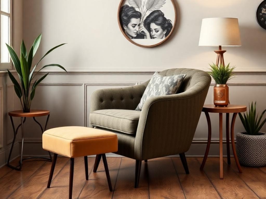 Le charme intemporel du fauteuil cocktail des années 50