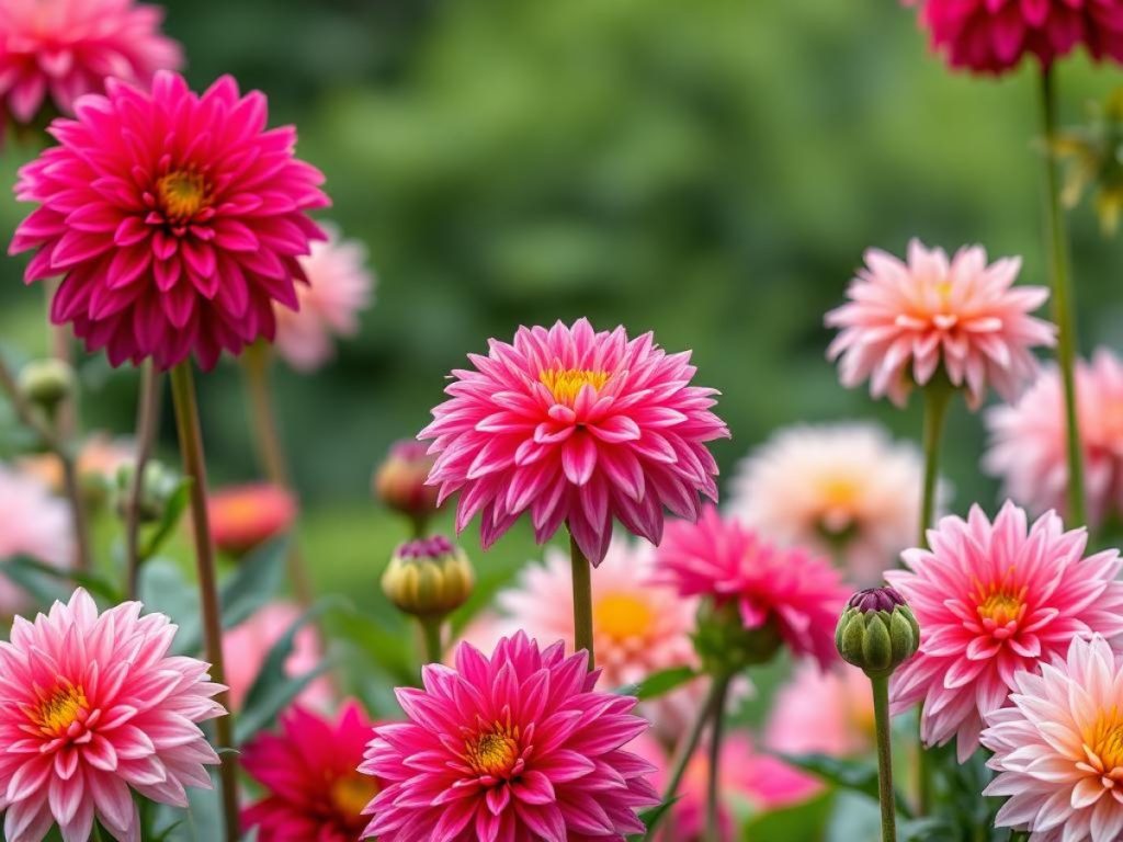 Concours international des dahlias au Parc Floral de Paris