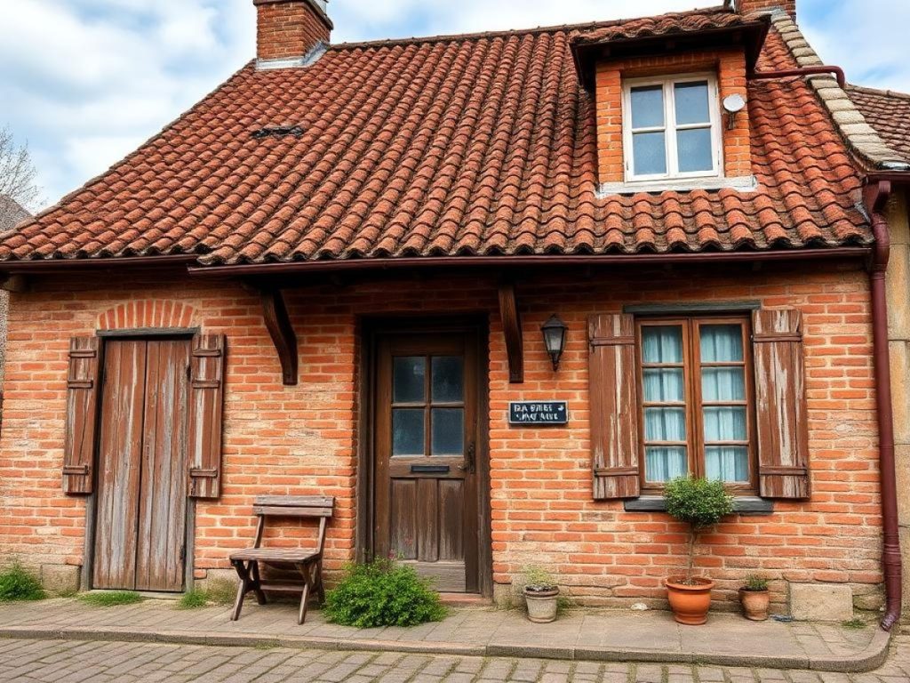 Les secrets des maisons anciennes en brique rouge