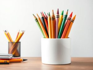 Pot crayons design : un accessoire indispensable pour votre bureau