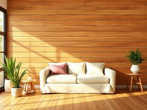 Donnez un look naturel et chaleureux à vos murs avec des planches en bois