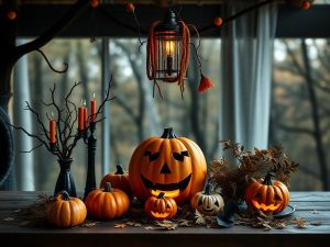 4 idées déco avec des courges pour cet Halloween
