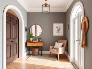 Créez un hall d’entrée chic et accueillant avec ces astuces déco