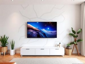 Transformez votre espace de vie avec nos astuces pour un Décô mur tele moderne et créatif