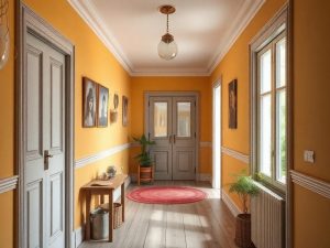 Les secrets pour réussir la peinture de votre couloir
