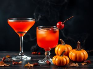 3 recettes de cocktails Halloween terrifiants aux fruits de saison