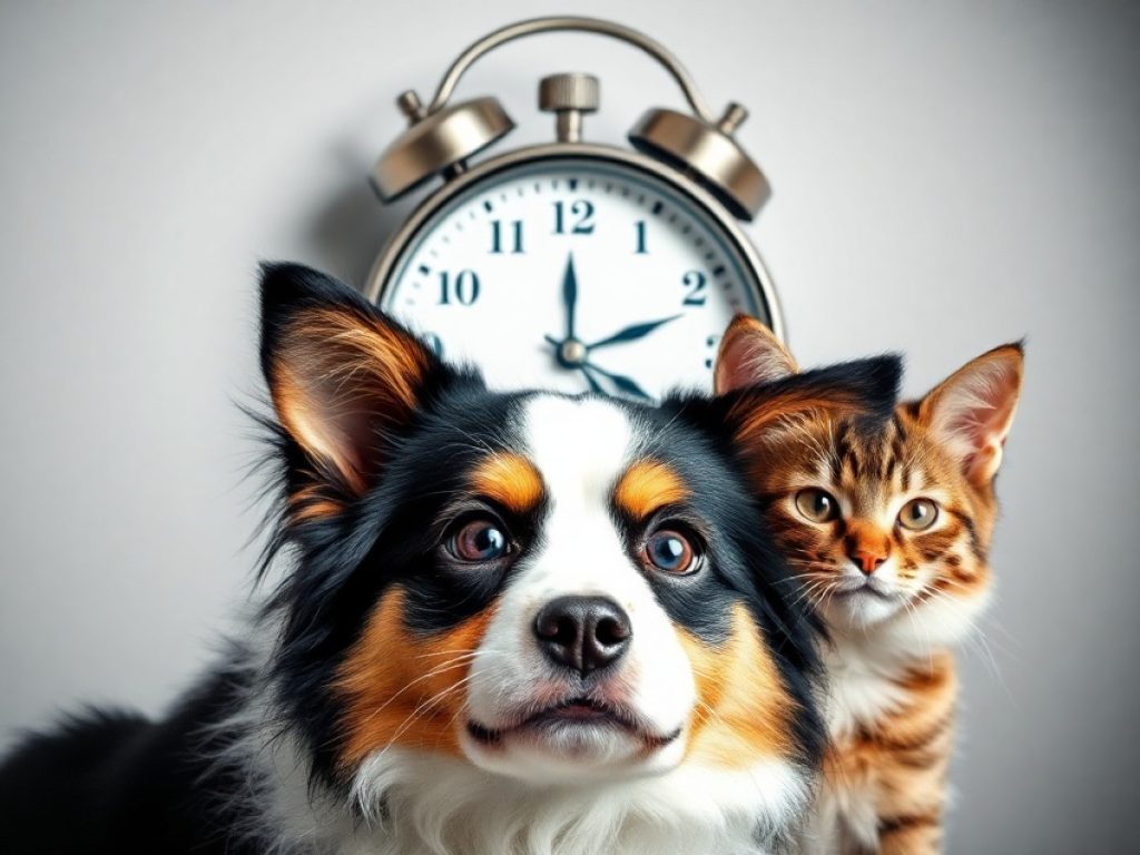Changement d'heure : comment aider nos chiens et chats ?