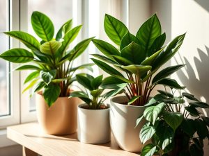 Ces plantes panachées qui captent la lumière et réchauffent la pièce