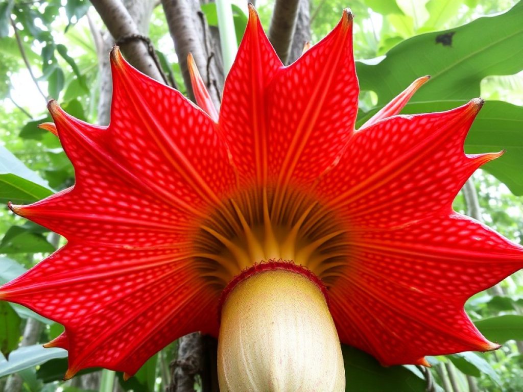 Rafflesia hasseltii : la plus grande fleur du monde dévoile une floraison exceptionnelle