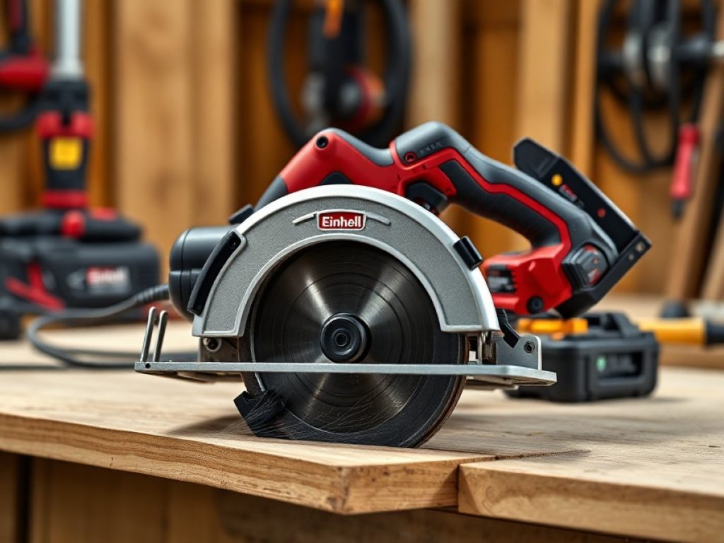 Test complet de la scie circulaire Einhell TP-CS 18/165 Li