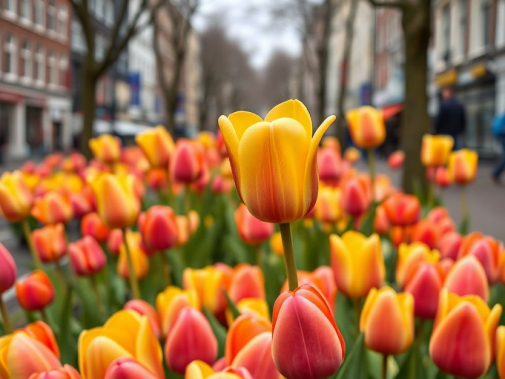 Amsterdam célèbre la Journée nationale de la tulipe avec 200 000 fleurs offertes