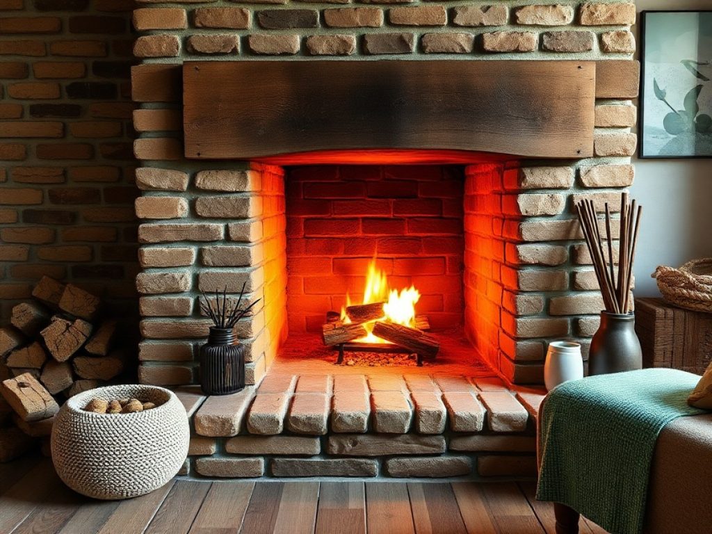 Comment construire une cheminée à foyer ouvert en brique