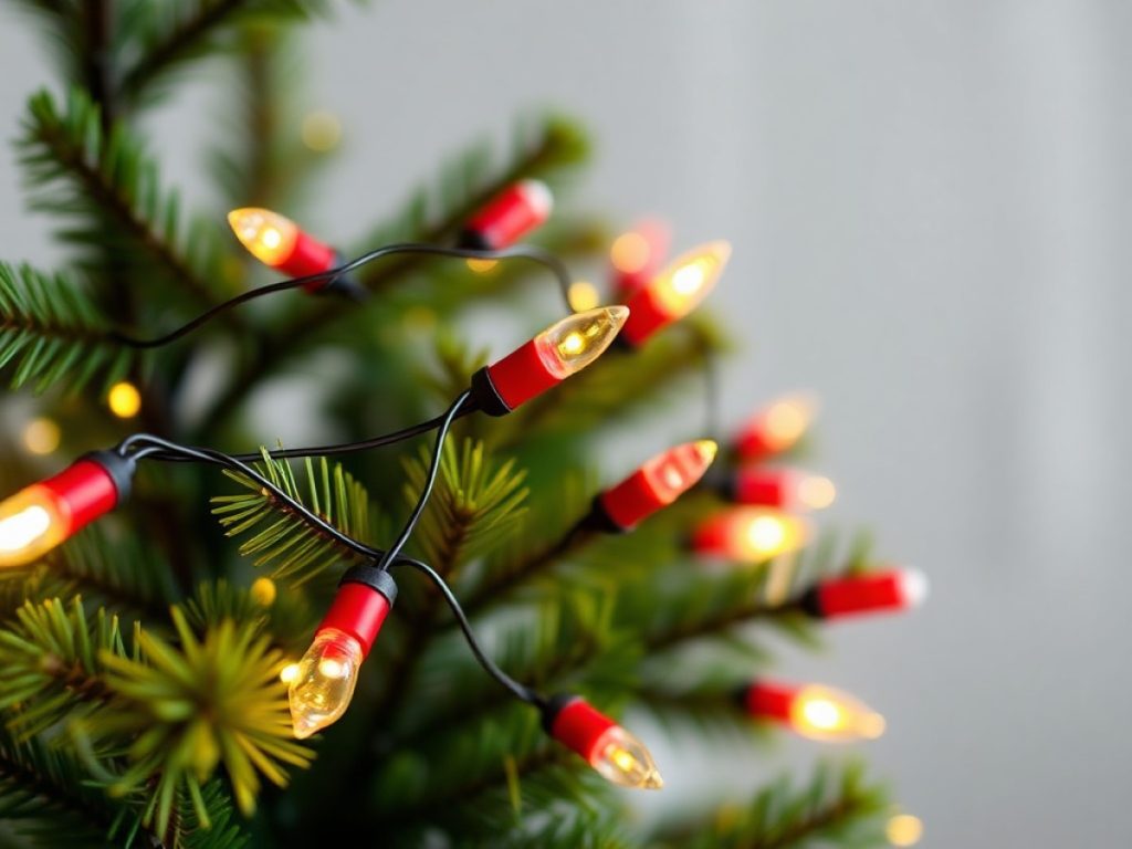 Comment réparer une guirlande électrique ?