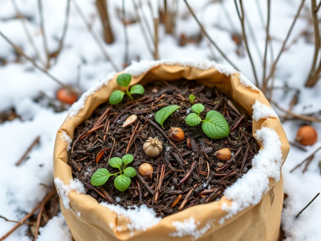 Compost hivernal : gérer un tas trop lent ou trop actif selon la météo