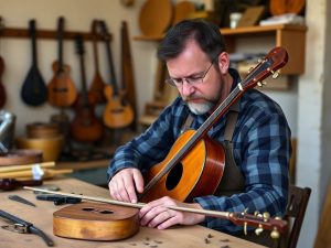 Ce luthier fait pousser ses instruments de musique dans son jardin du Tarn