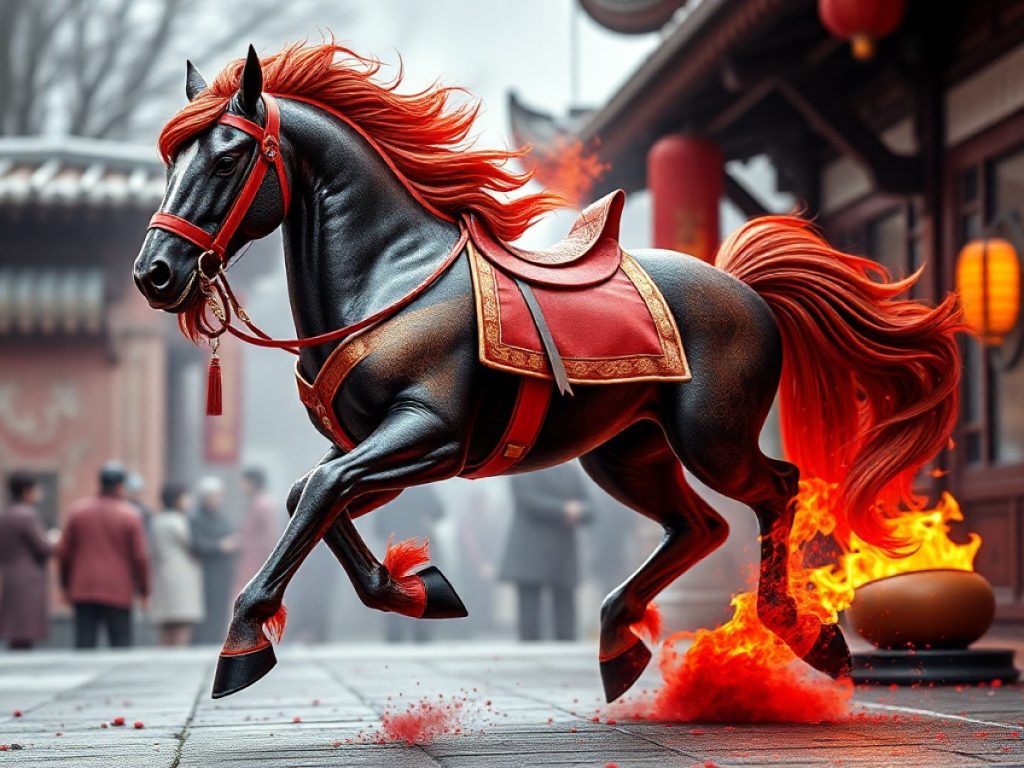 Nouvel an chinois : sous le signe du cheval de feu