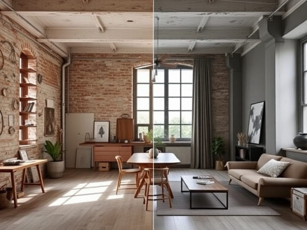 Avant / Après : Un ancien loft remis au goût du jour