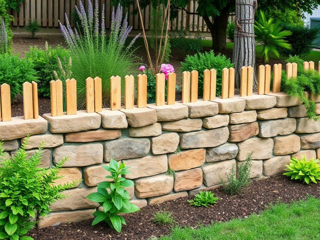 Comment réaliser un muret de soutènement dans son jardin ?